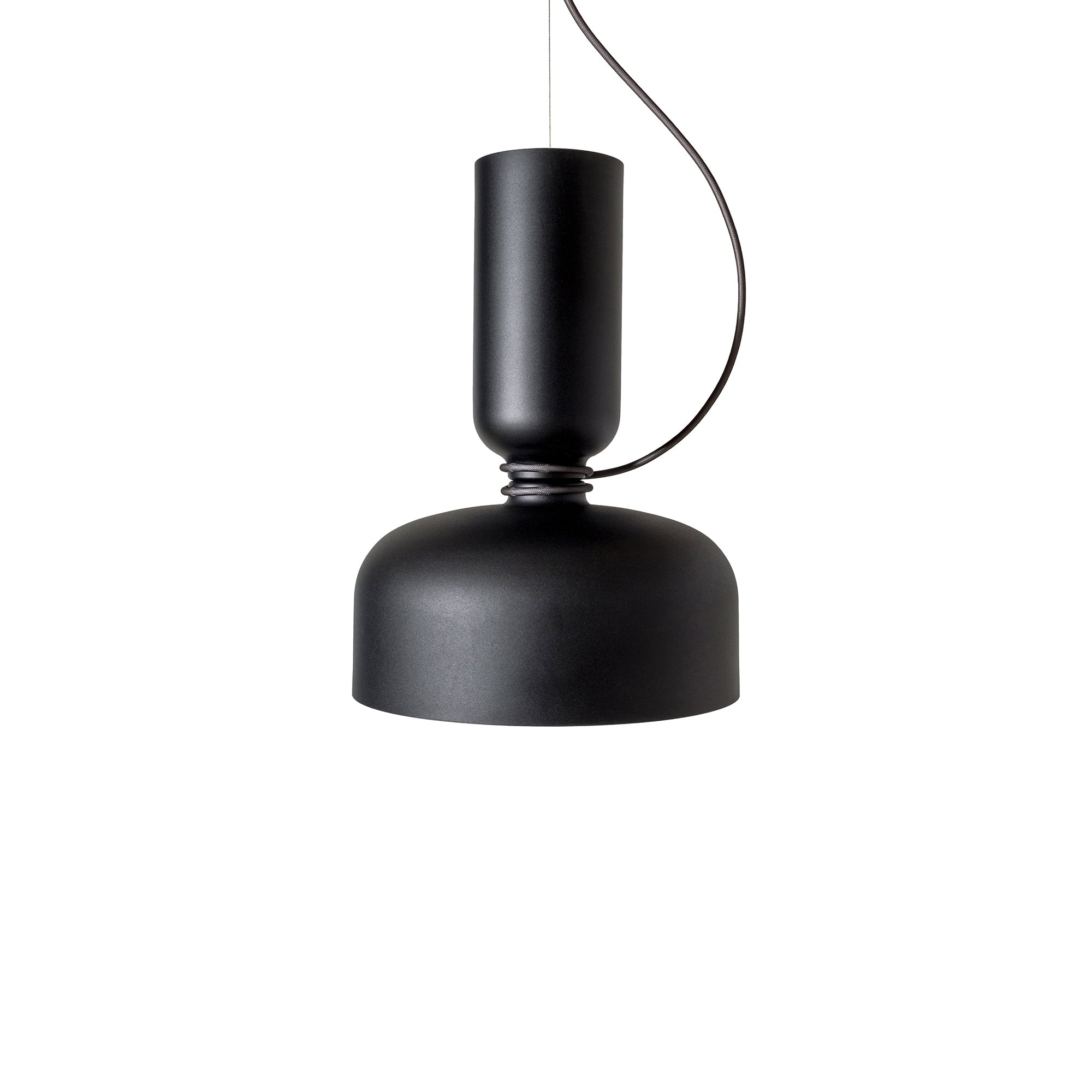 Spotlight Volumes Pendant Light: B+D + Black