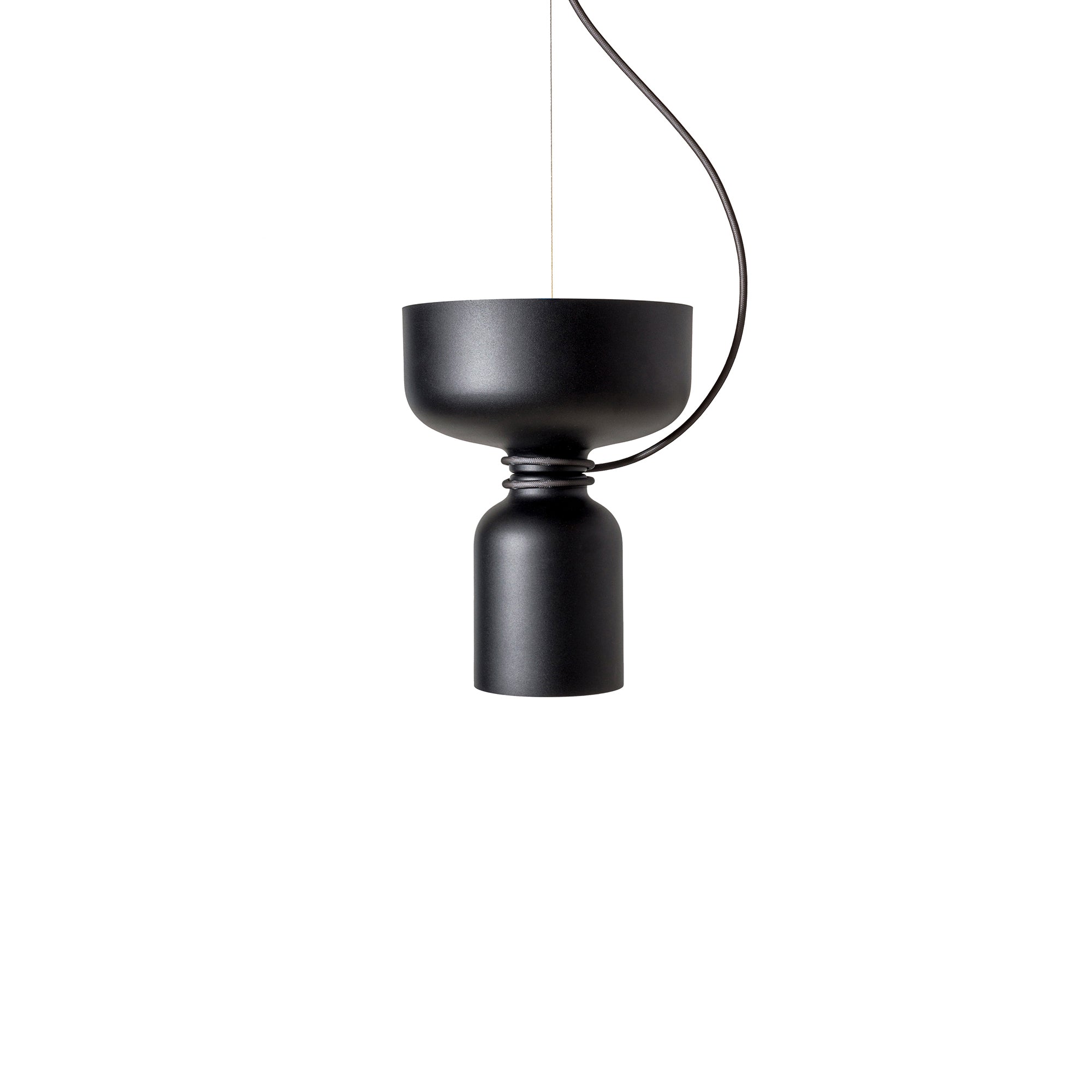 Spotlight Volumes Pendant Light: C+A + Black