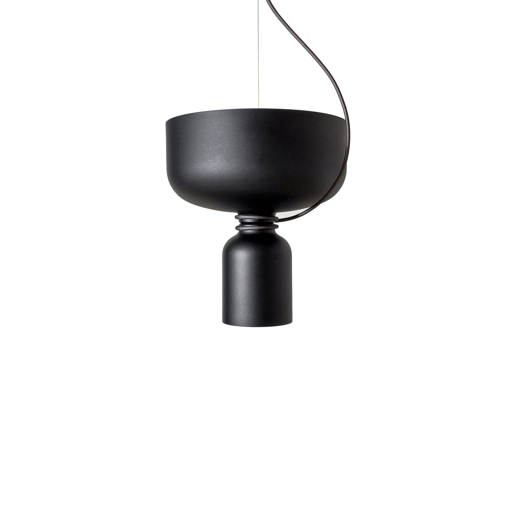Spotlight Volumes Pendant Light: C+B + Black
