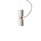 Spotlight Volumes Pendant Light: C+C + Vanilla