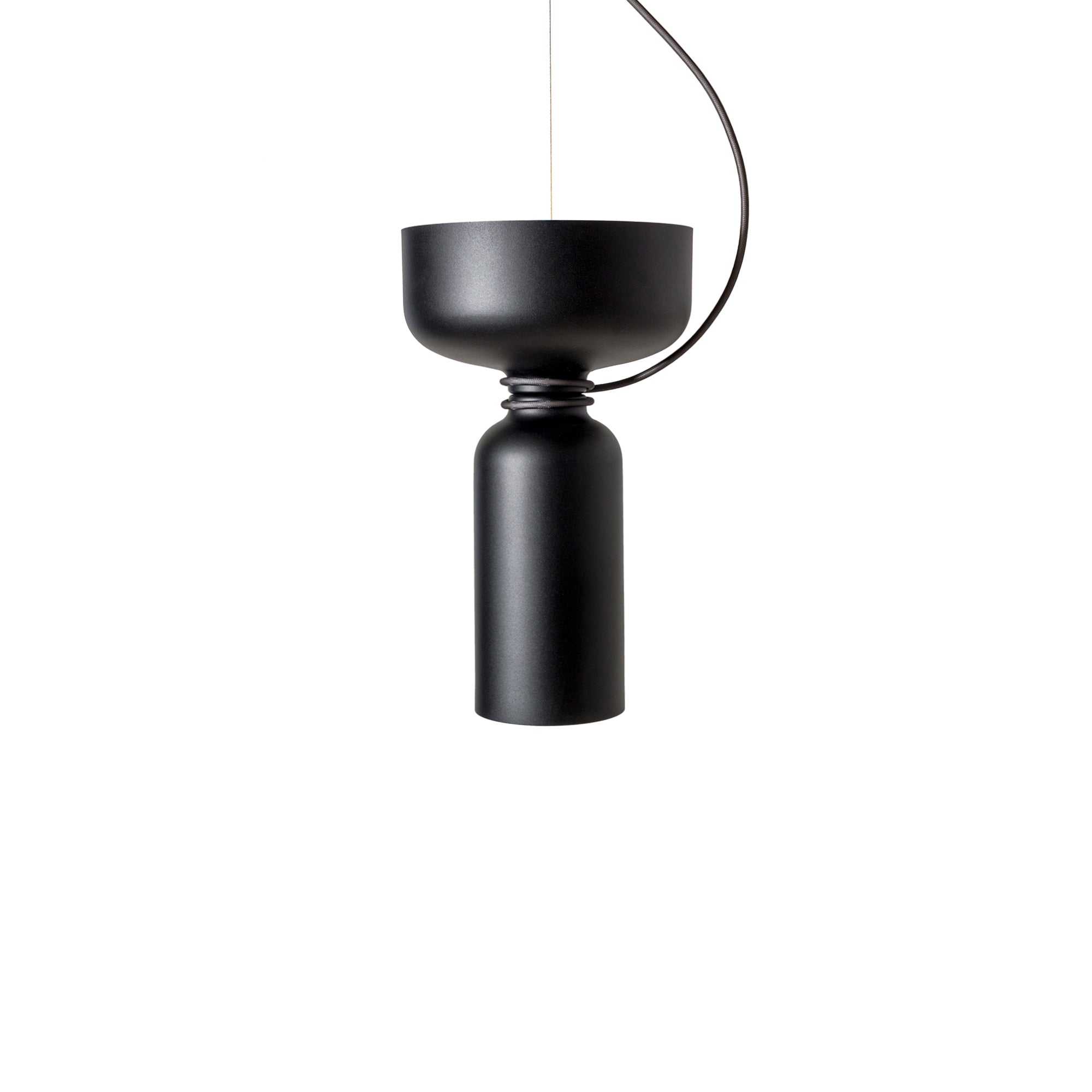Spotlight Volumes Pendant Light: D+A + Black