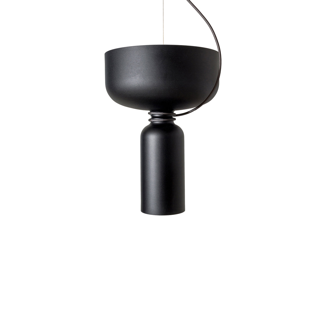 Spotlight Volumes Pendant Light: D+B + Black