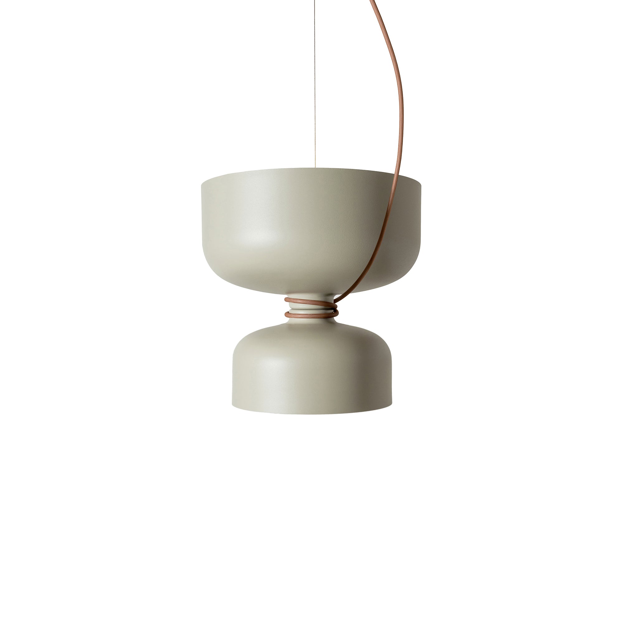 Spotlight Volumes Pendant Light: A+B + Sage