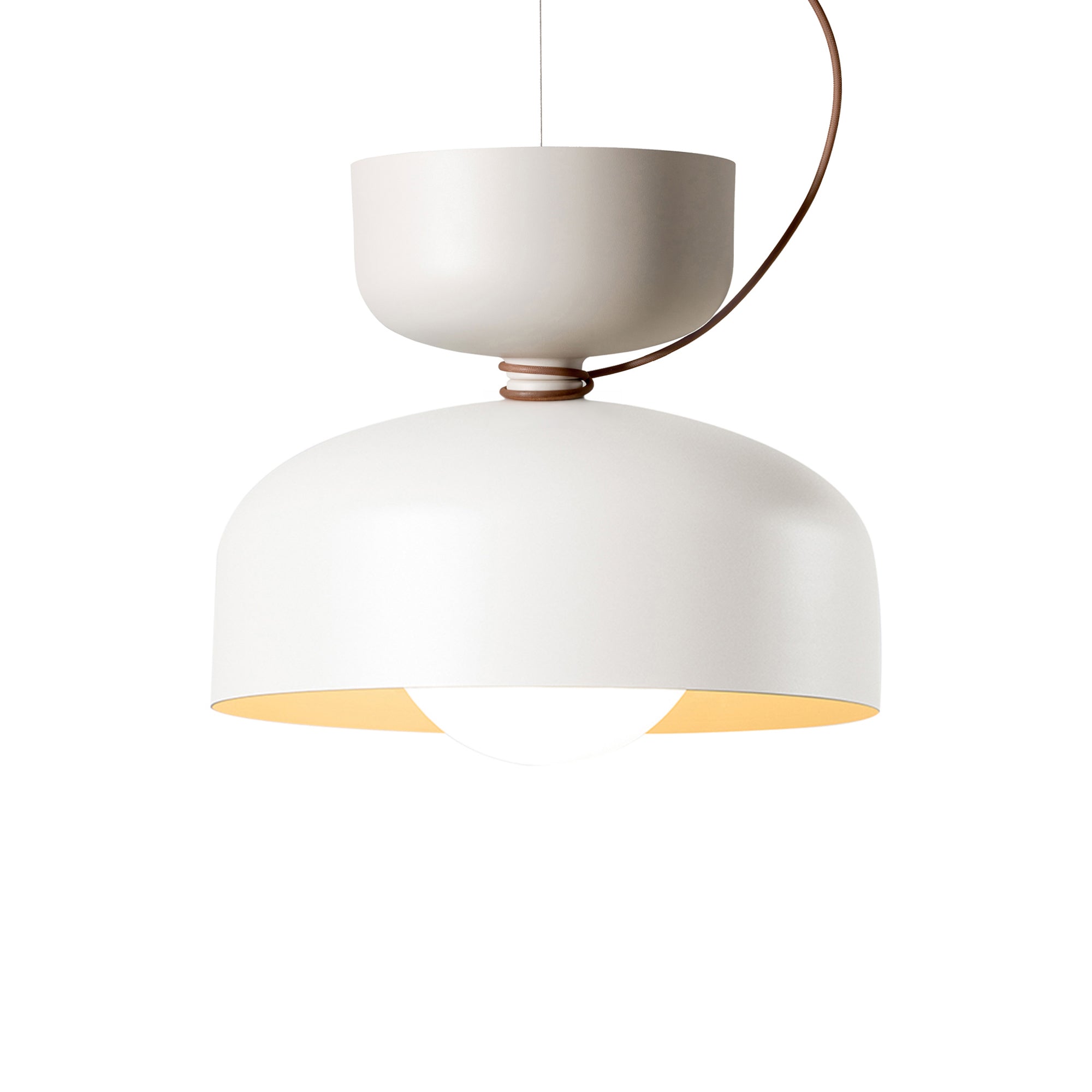Spotlight Volumes Pendant Light: E+B + Vanilla