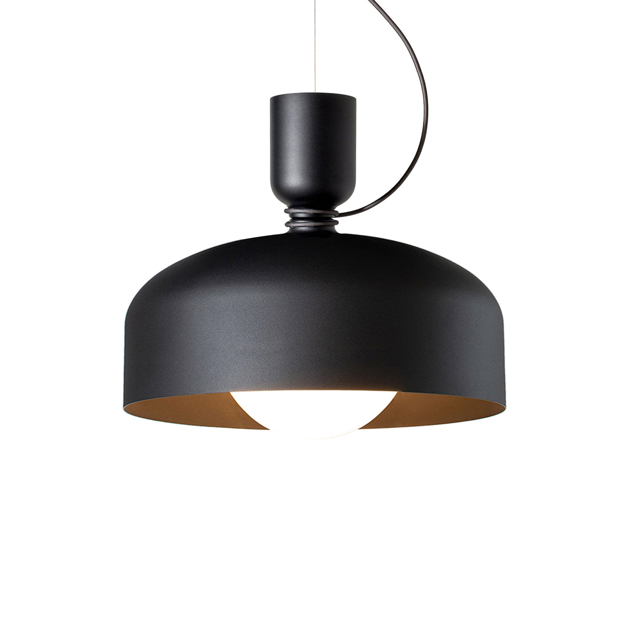 Spotlight Volumes Pendant Light: E+C + Black