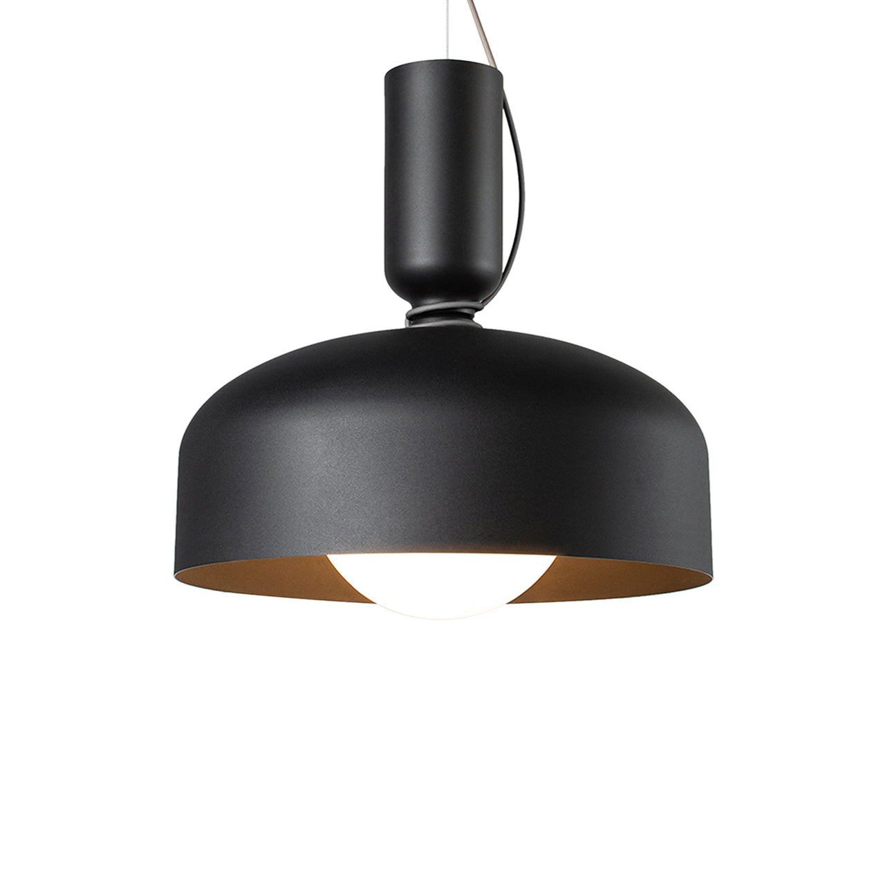 Spotlight Volumes Pendant Light: E+D + Black