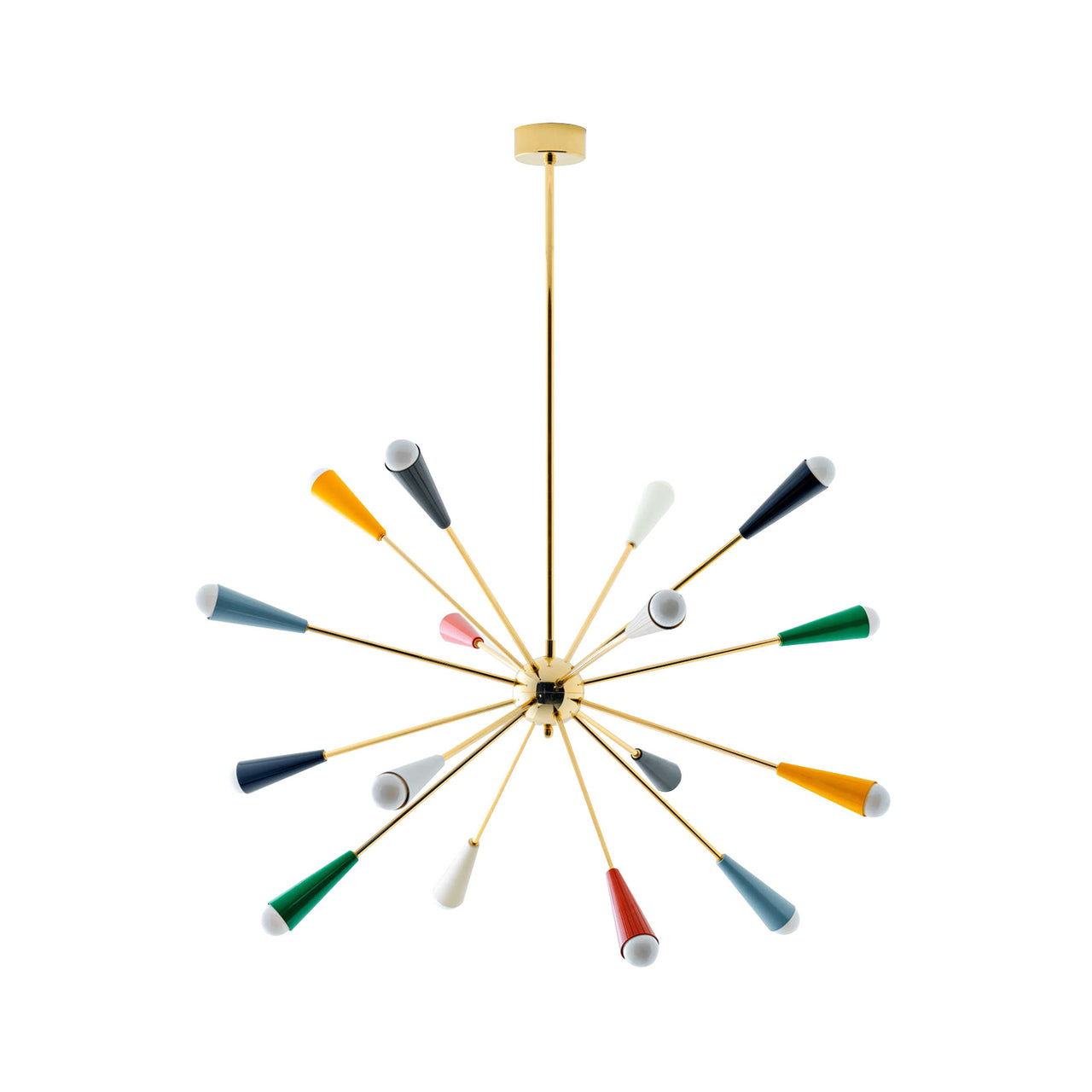 Sputnik Chandelier: Multi Color