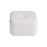 Square Module Coffee Table: White