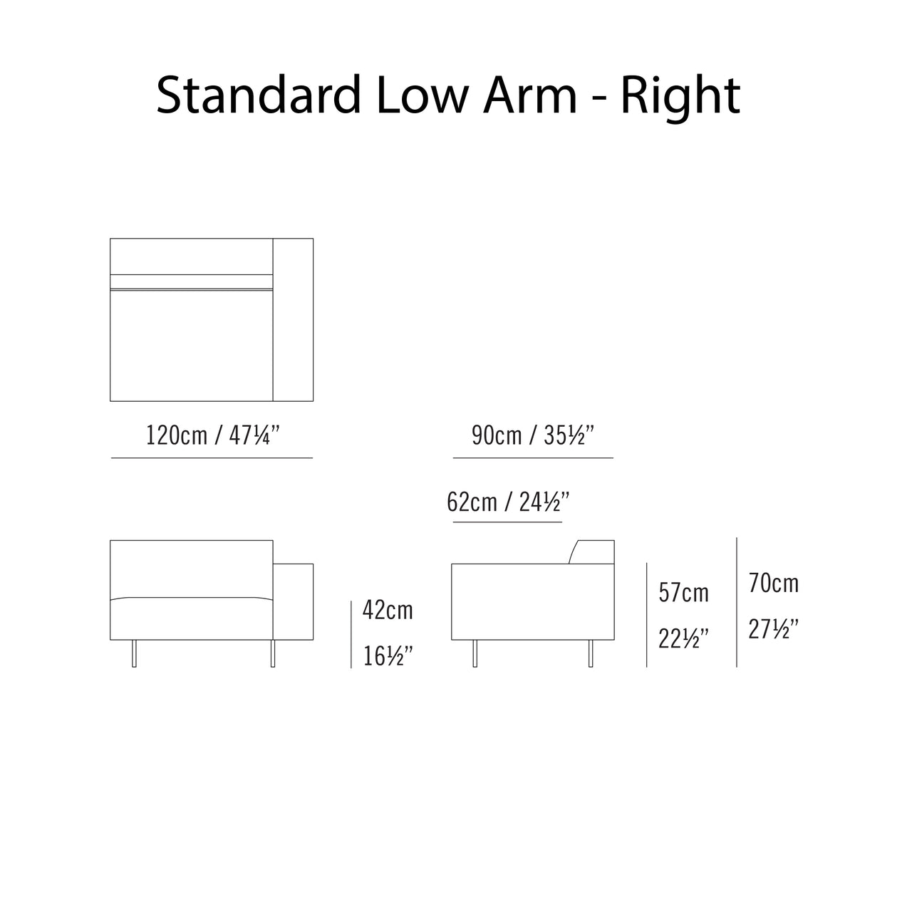 Endless Sectional Sofa: Standard