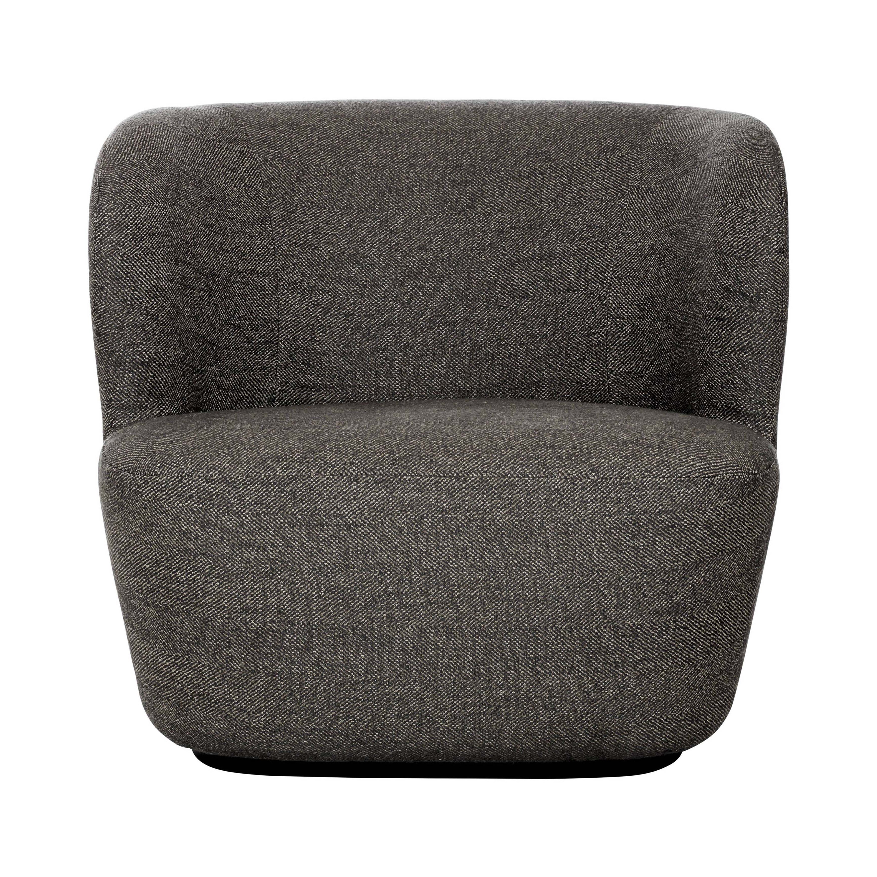 Stay Lounge Chair: Large + Black Base