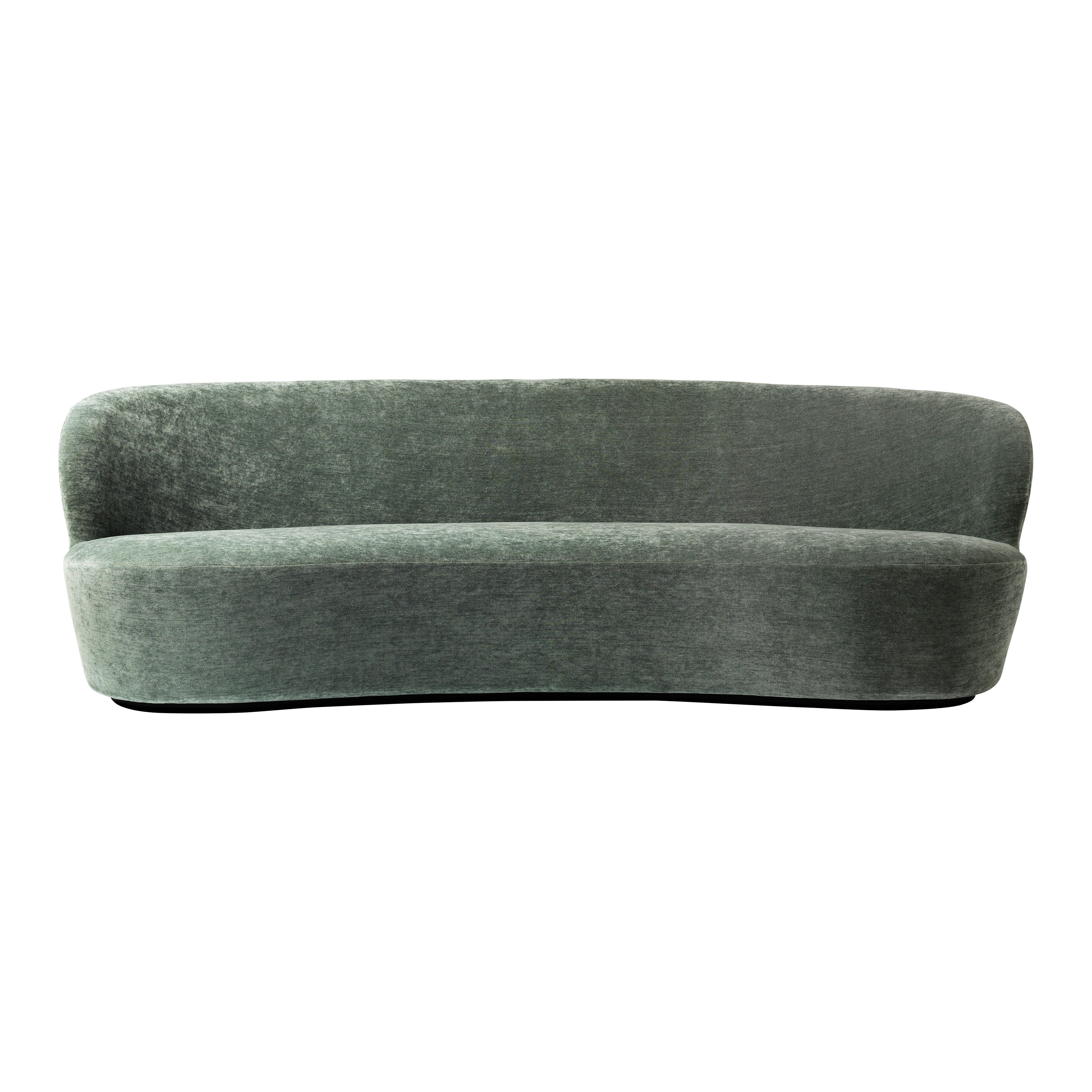Stay Oval Sofa: Black Base