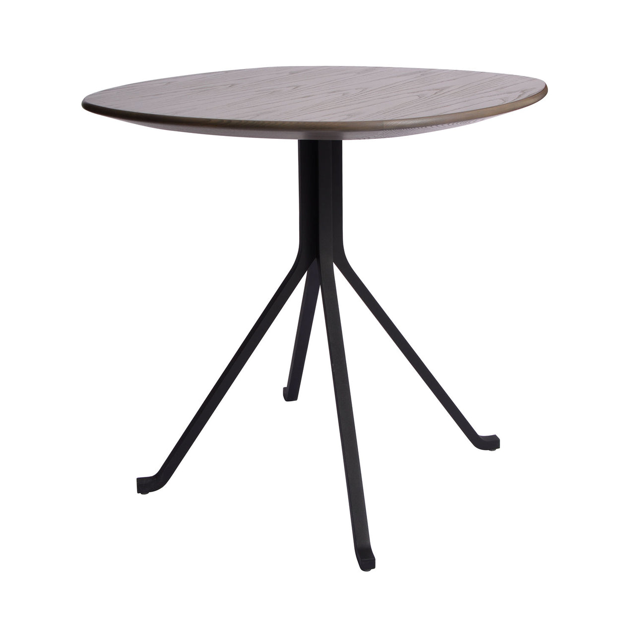 Blink Cafe Table: Dark Brown Oak