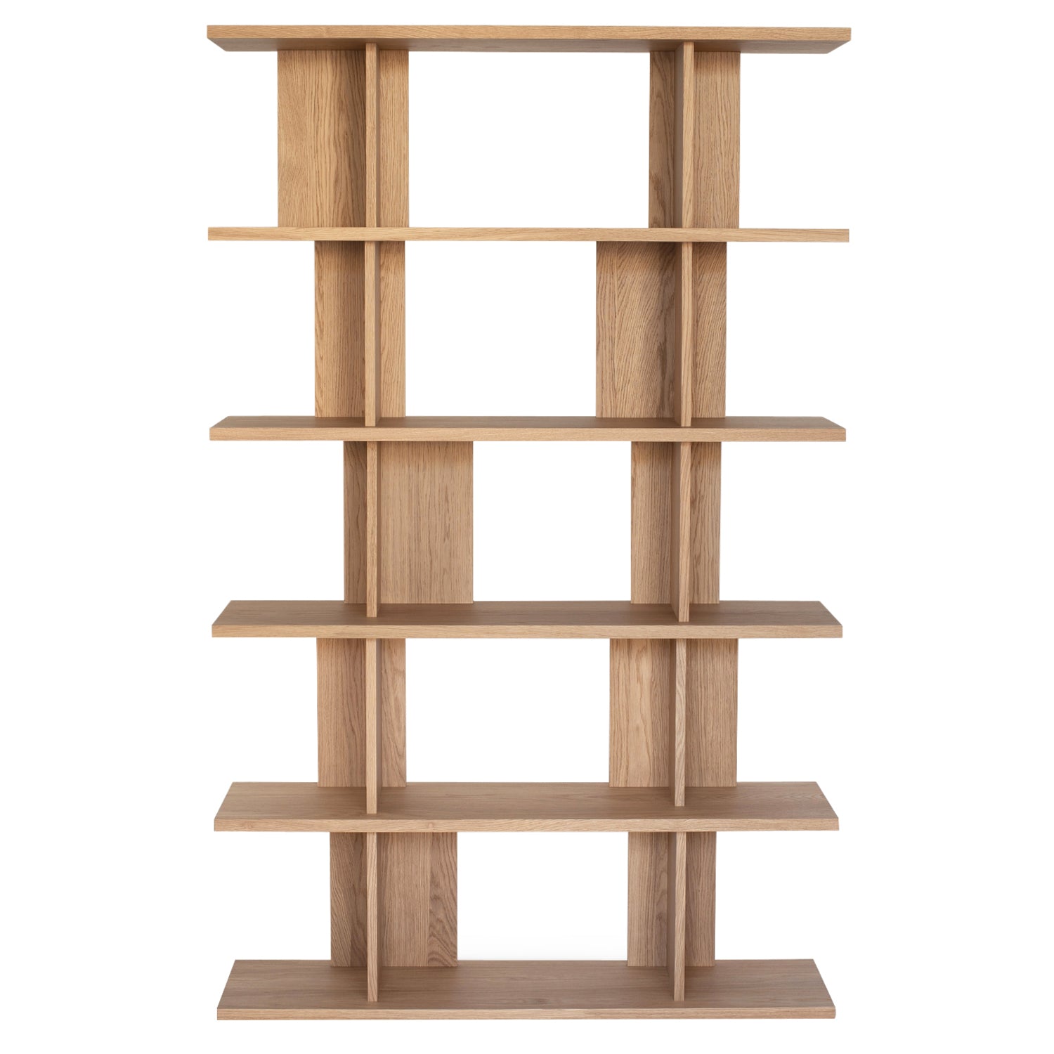 Strata Shelving System: High + Oak