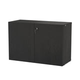String System: Cabinet With Lock + Black Stained Ash