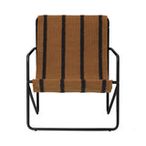 Desert Kids Chair: Stripe + Black