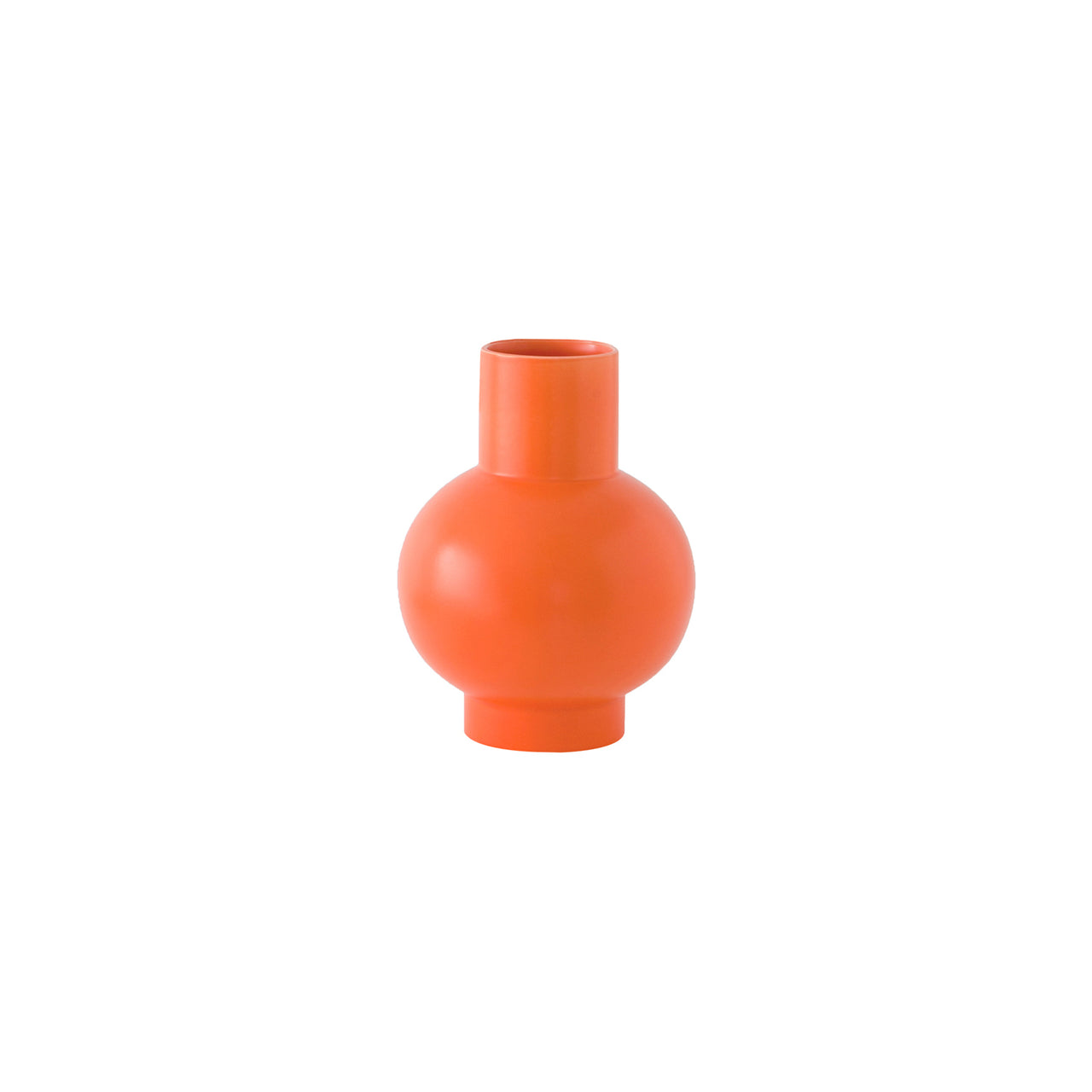 Strom Vase: Miniature + Vibrant Orange