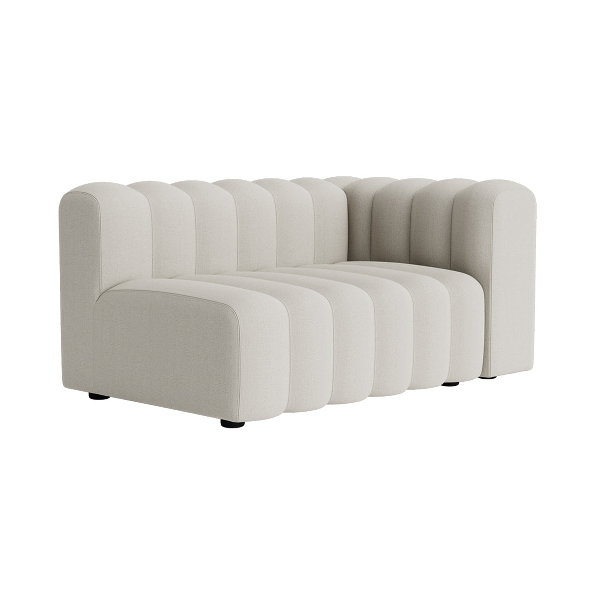 Studio Sofa Modules: Outdoor + Large Left Armrest + Savane Whisper J349