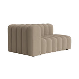 Studio Sofa Modules: Outdoor + Large Right Armrest + Savane Coconut J233