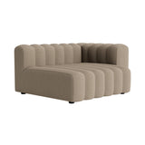 Studio Sofa Modules: Outdoor + Lounge Large Left Short Armrest + Savane Coconut J233