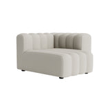 Studio Sofa Modules: Outdoor + Lounge Medium Left Short Armrest + Savane Whisper J349