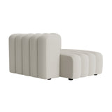Studio Sofa Modules: Outdoor + Lounge Medium Right Short Armrest + Savane Whisper J349