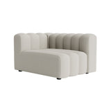 Studio Sofa Modules: Outdoor + Lounge Small Left Armrest + Savane Whisper J349
