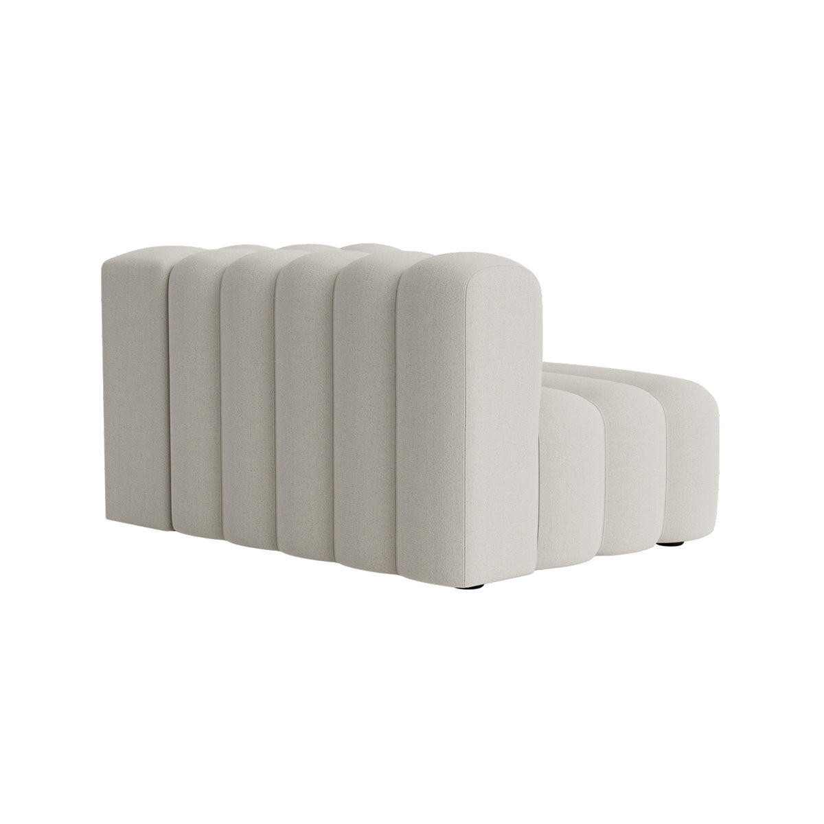 Studio Sofa Modules: Outdoor + Lounge Small Right Armrest + Savane Whisper J349