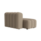 Studio Sofa Modules: Outdoor + Lounge Small Right Short Armrest + Savane Coconut J233