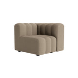 Studio Sofa Modules: Outdoor + Small Left Armrest + Savane Coconut J233