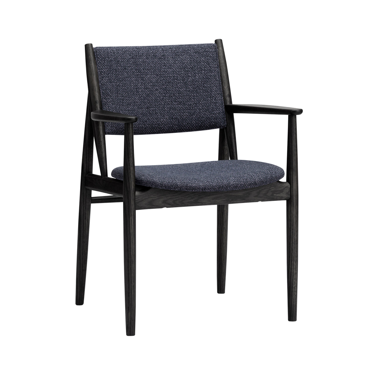 Summit Dining Chair: Sumi Ash + Baton B-CGR