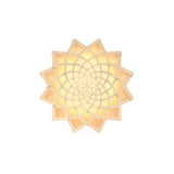 Sunflower Wall Light: Small + Orange