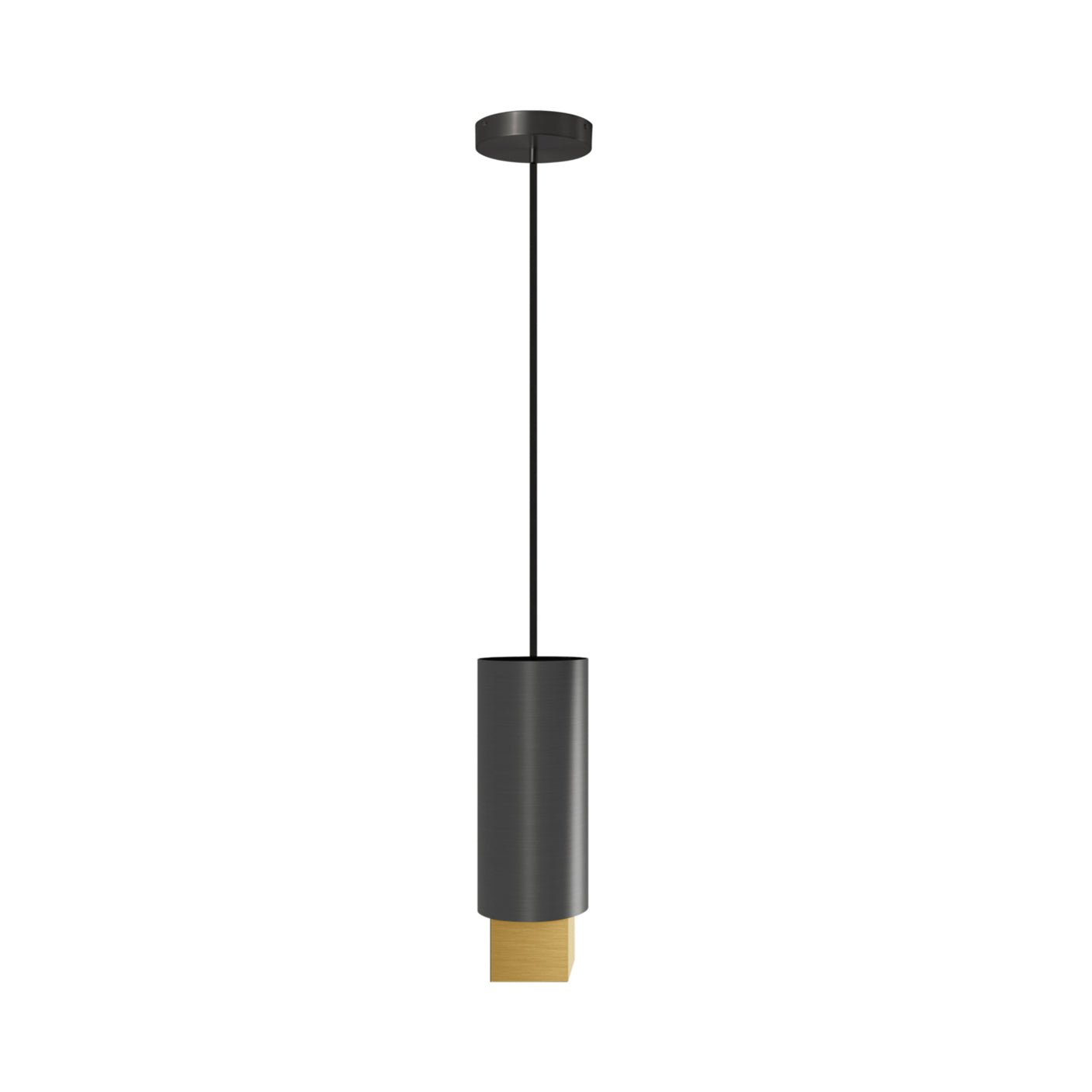 Extra Pendant: V1 + Satin Brass + Satin Graphite