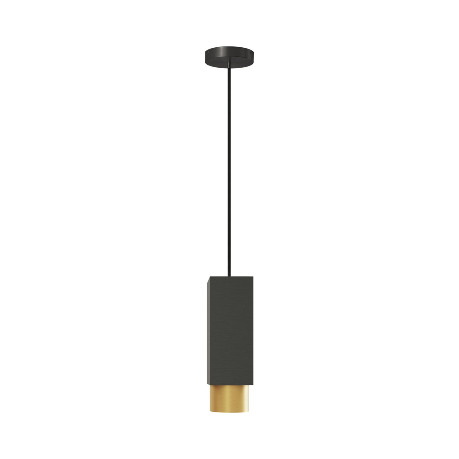 Extra Pendant: V2 + Satin Brass + Satin Graphite