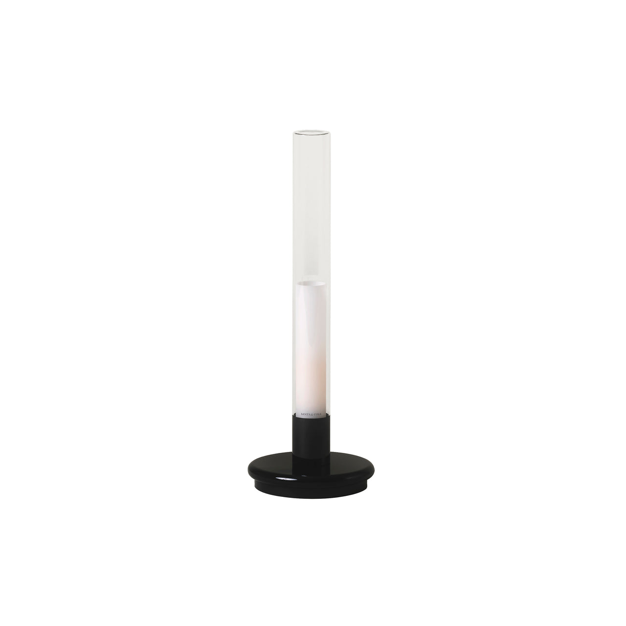 Sylvestrina Portable Table Lamp: Quick Ship: Black