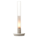 Sylvestrina Portable Table Lamp: Quick Ship: White