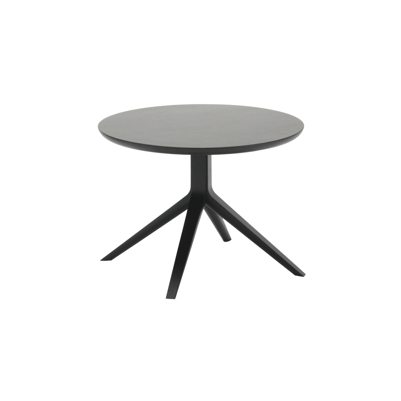 Scout Bistro Table: Black Oak + Low