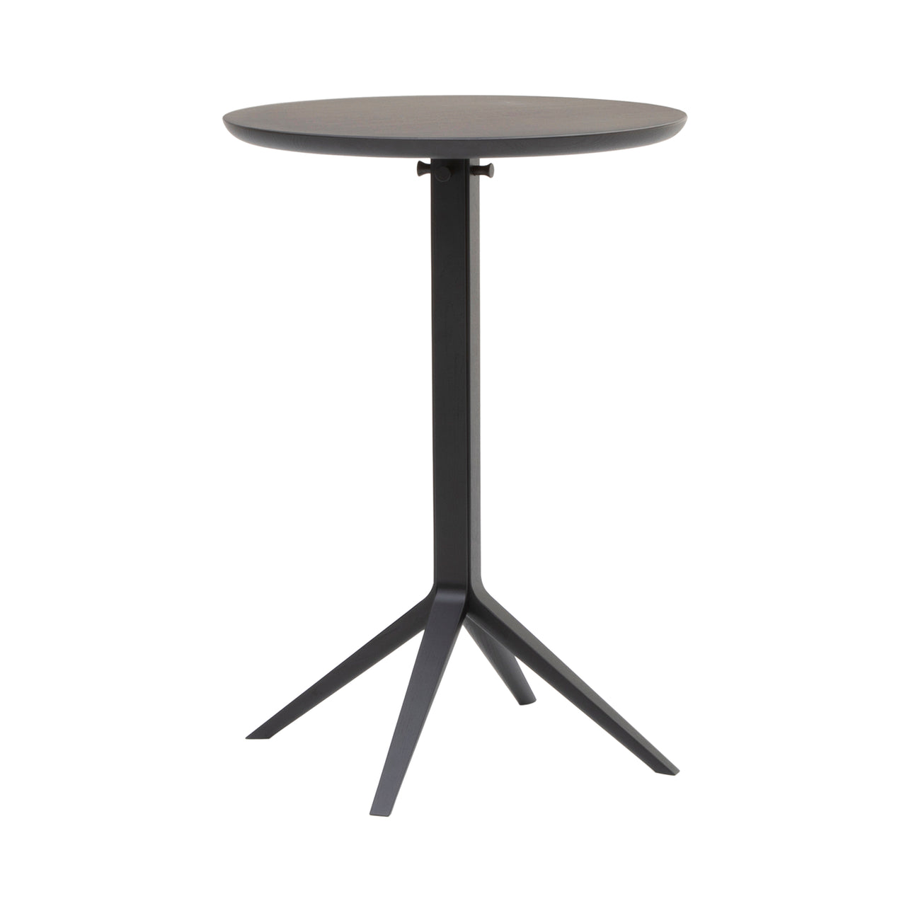 Scout Bistro Table: Black Oak + Bar