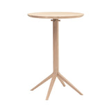 Scout Bistro Table: Pure Oak + Bar