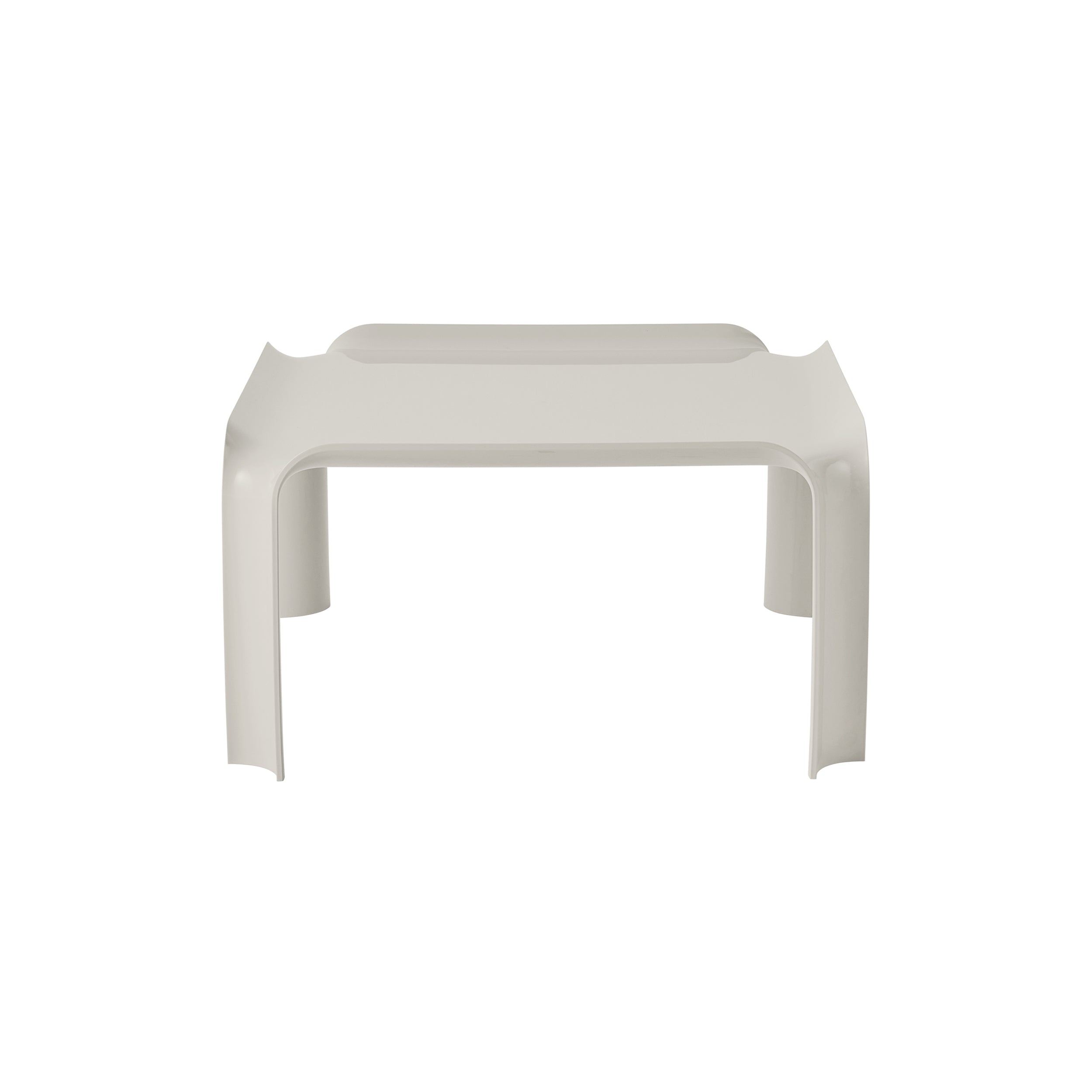 T877 Side Table: Alabaster White