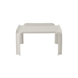 T877 Side Table: Alabaster White