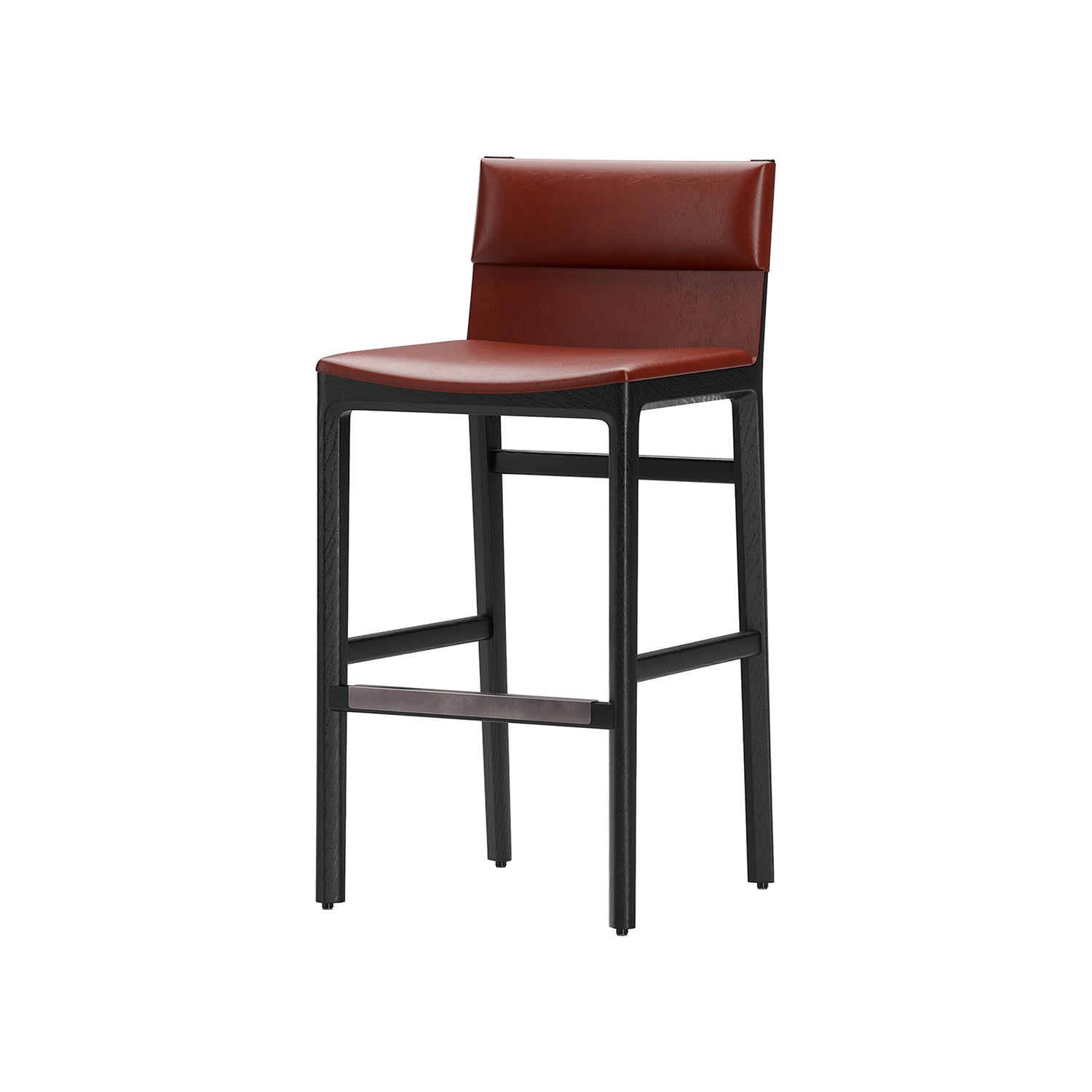 Taylor Bar + Counter Chair: Counter + Black Oak