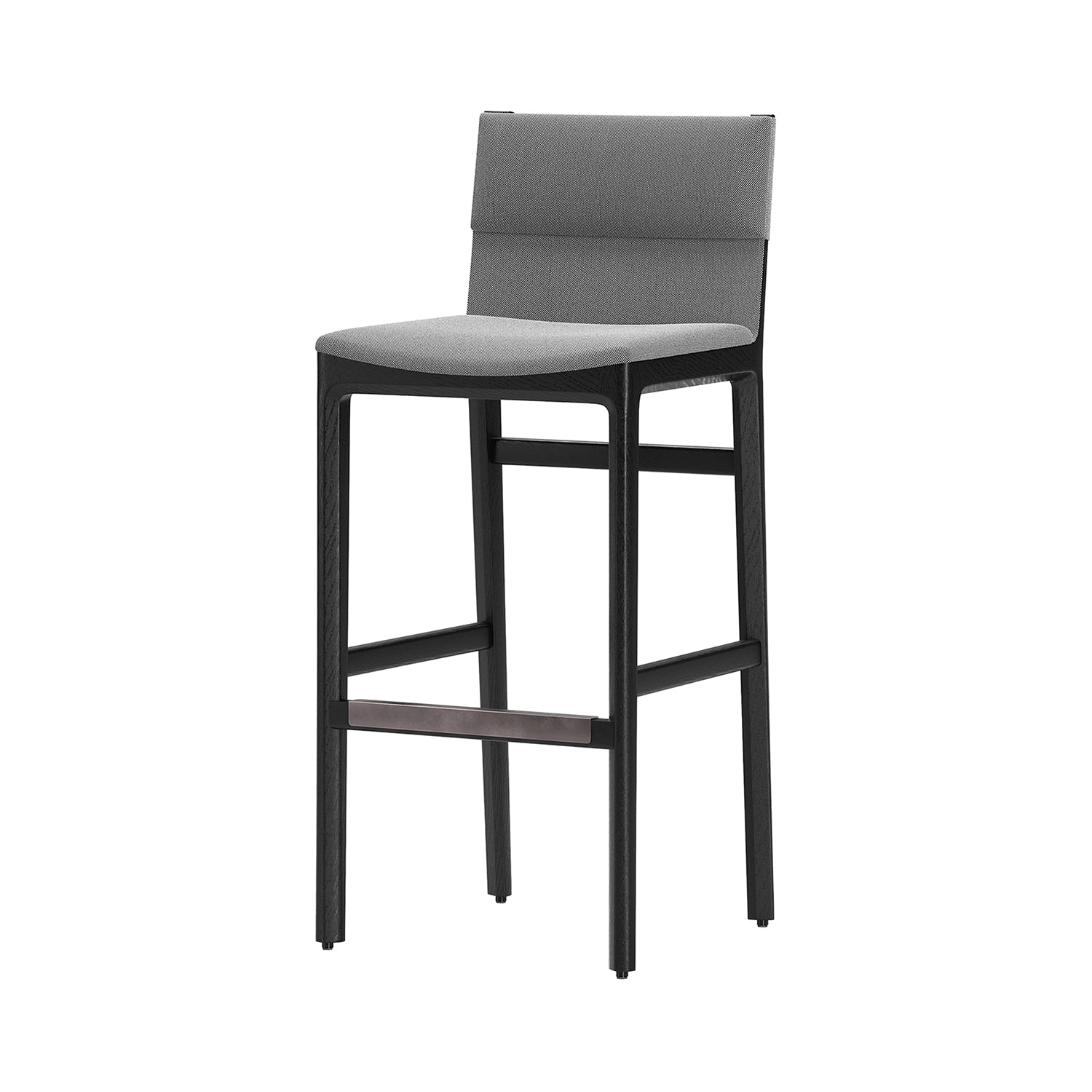 Taylor Bar + Counter Chair: Bar + Black Oak
