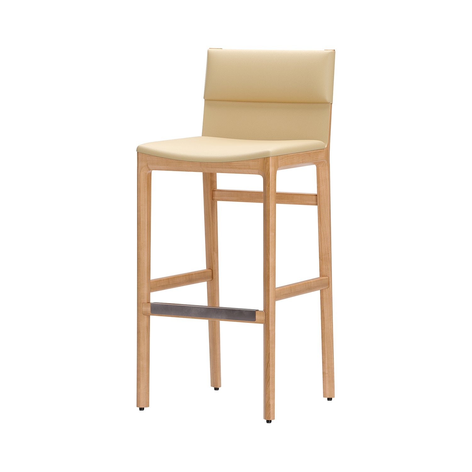 Taylor Bar + Counter Chair: Bar + Natural Oak