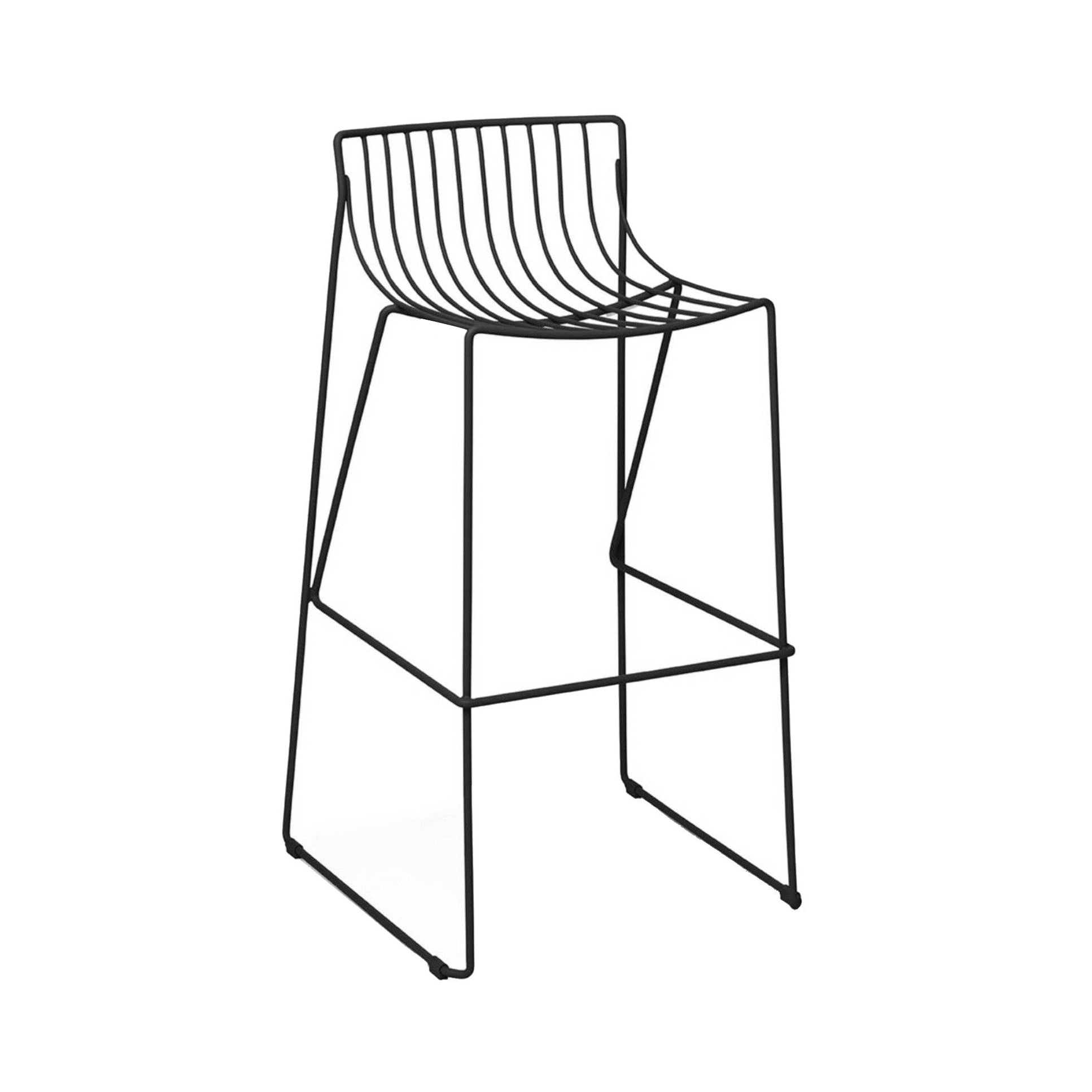 Tio Bar Stool: Black