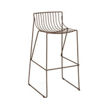 Tio Bar Stool: Pale Brown