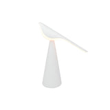 Tiki Table Lamp: White