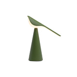 Tiki Table Lamp: Olive green