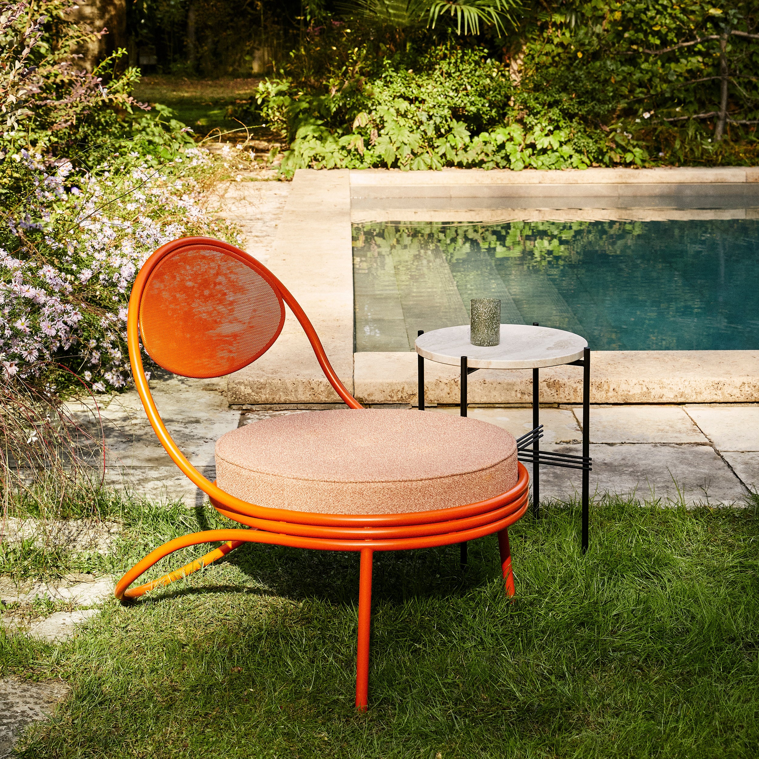 TS Round Side Table: LS