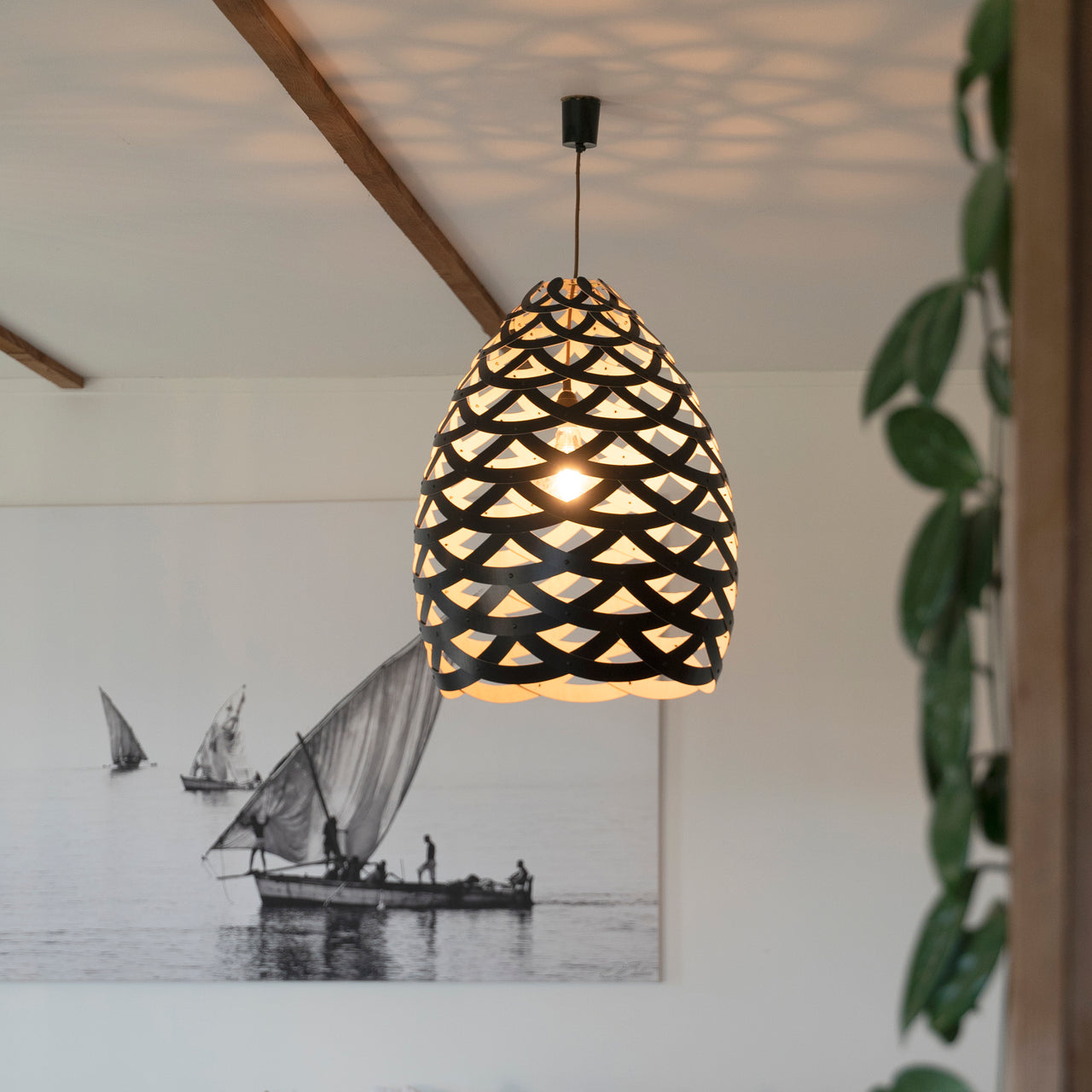 Tūī Pendant Light: Large + LS