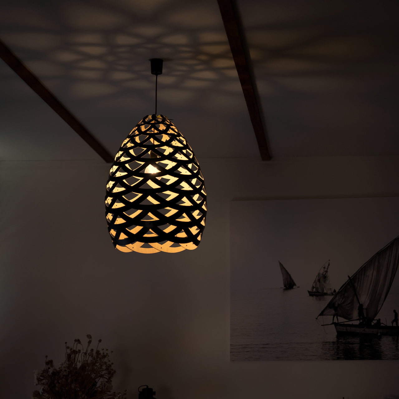 Tūī Pendant Light: Large + LS